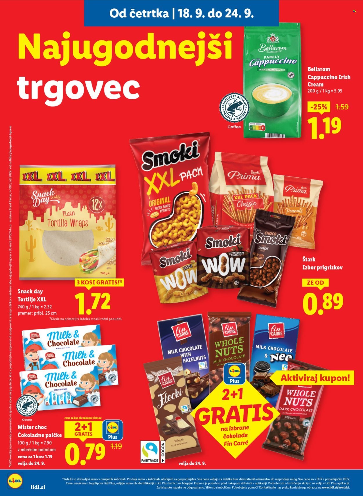 LIDL katalog - Od četrtka, 18. 9. 2025 (2025-09-18 - 2025-09-24)