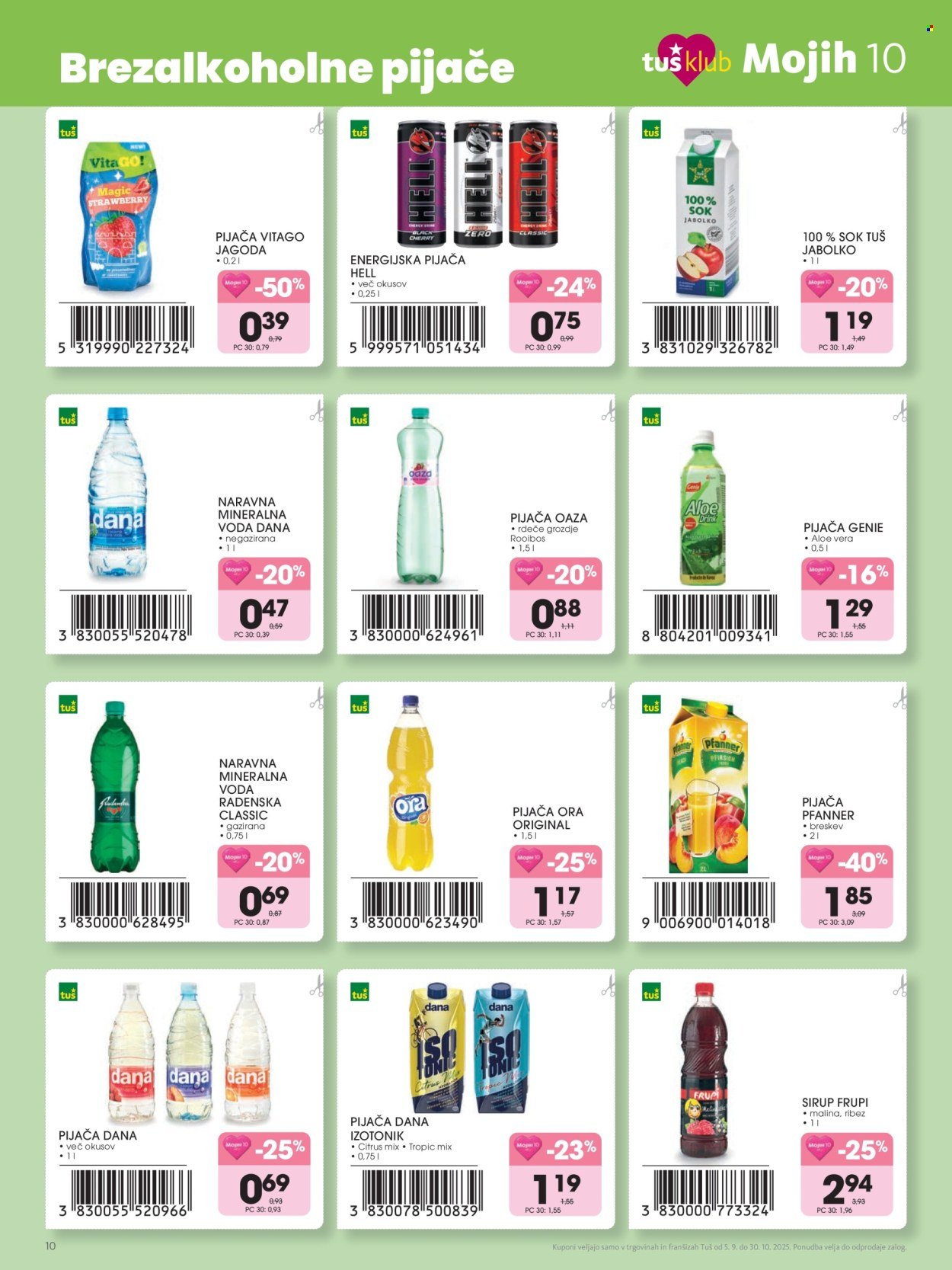 TUŠ katalog - MOJIH 10 (2025-09-05 - 2025-10-31)