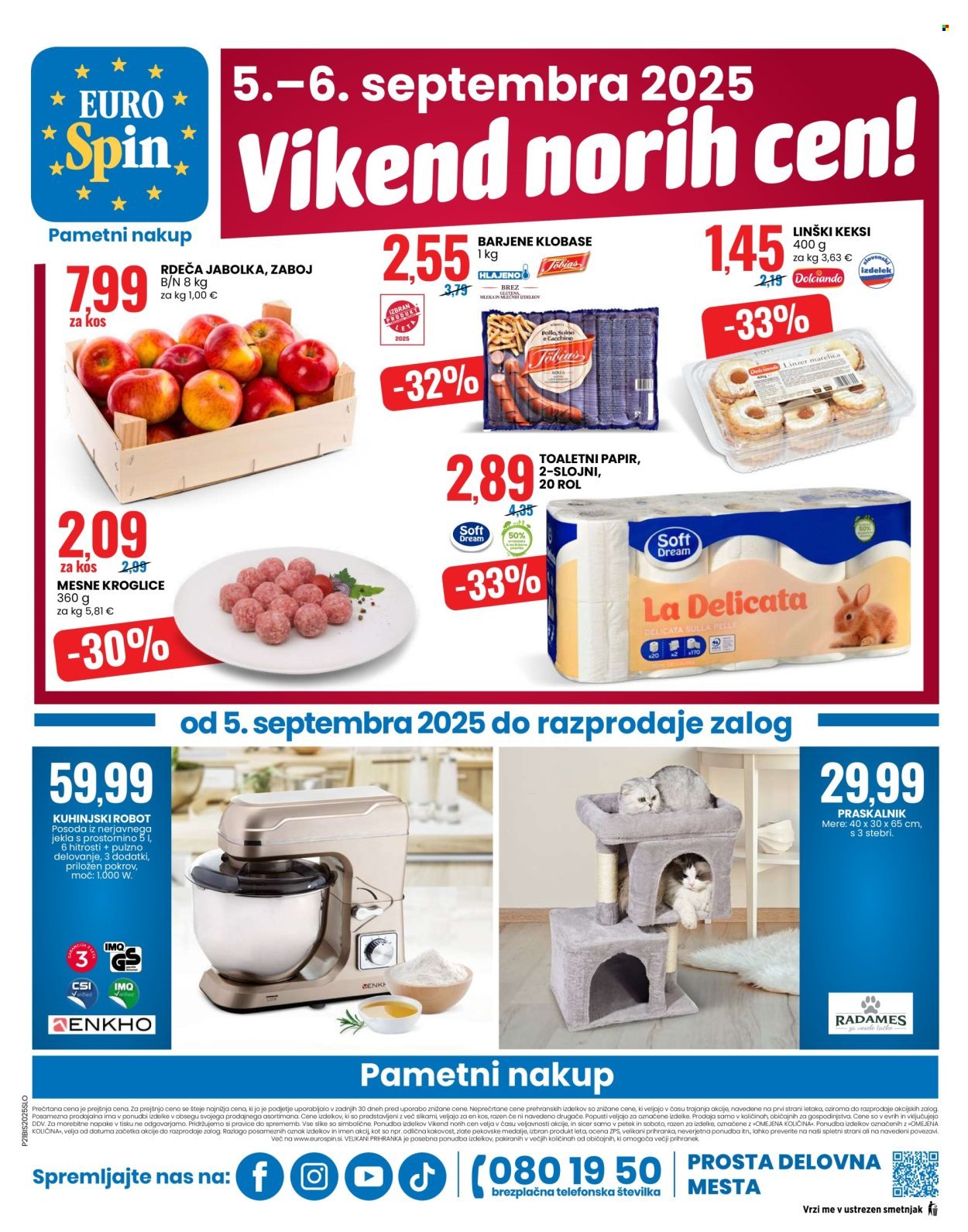 EUROSPIN katalog - Nepremagljive nizke cene (2025-09-04 - 2025-09-10)
