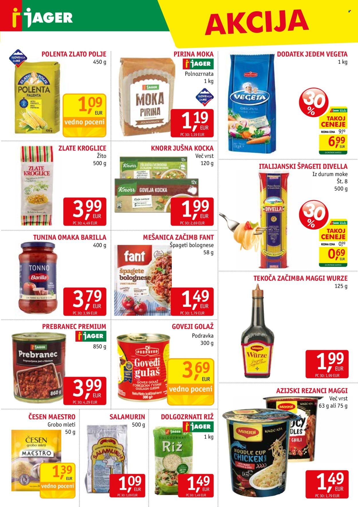 JAGER katalog - Katalog živila (2026-01-07 - 2026-01-13)