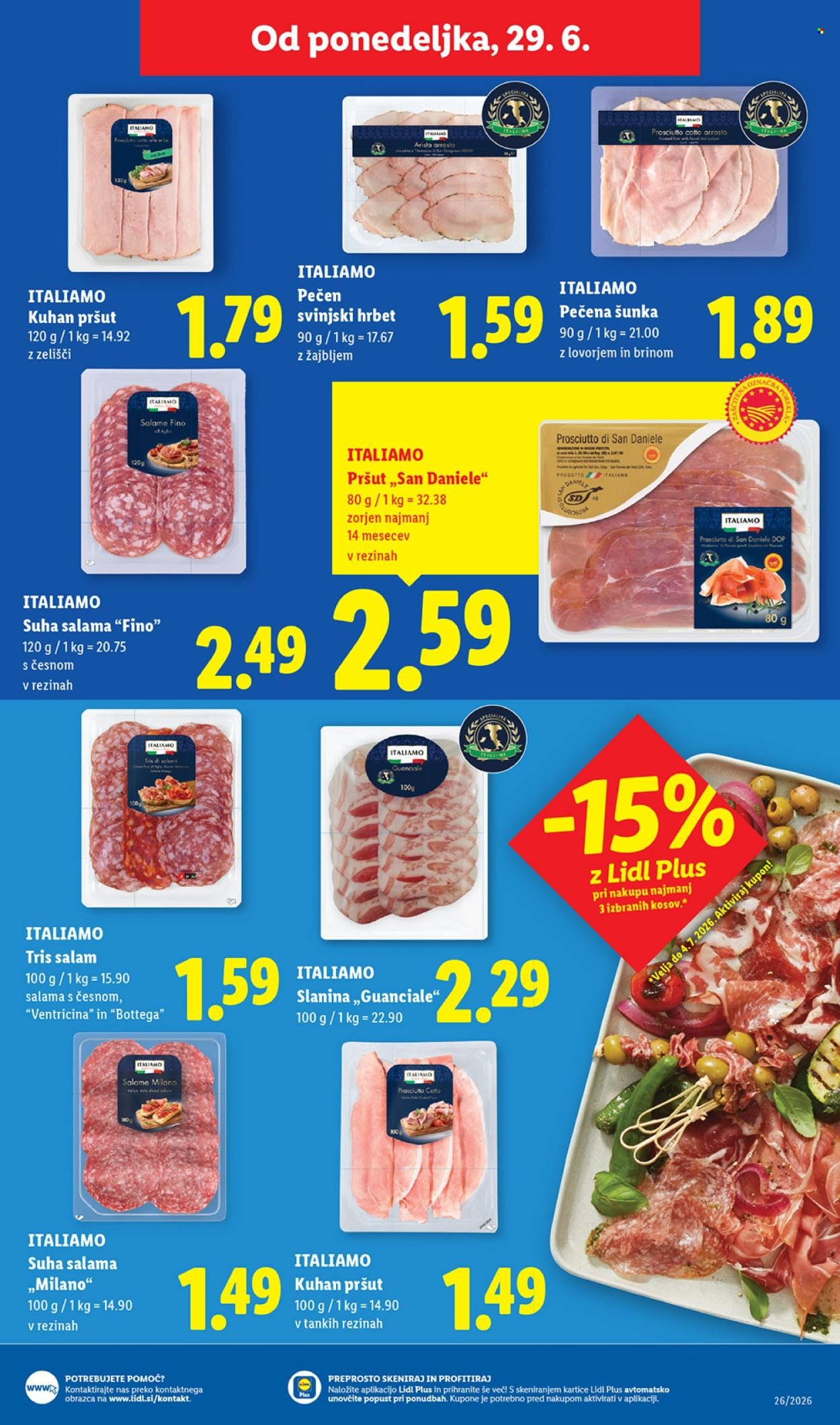 LIDL katalog - Od srede, 24. 6. 2026