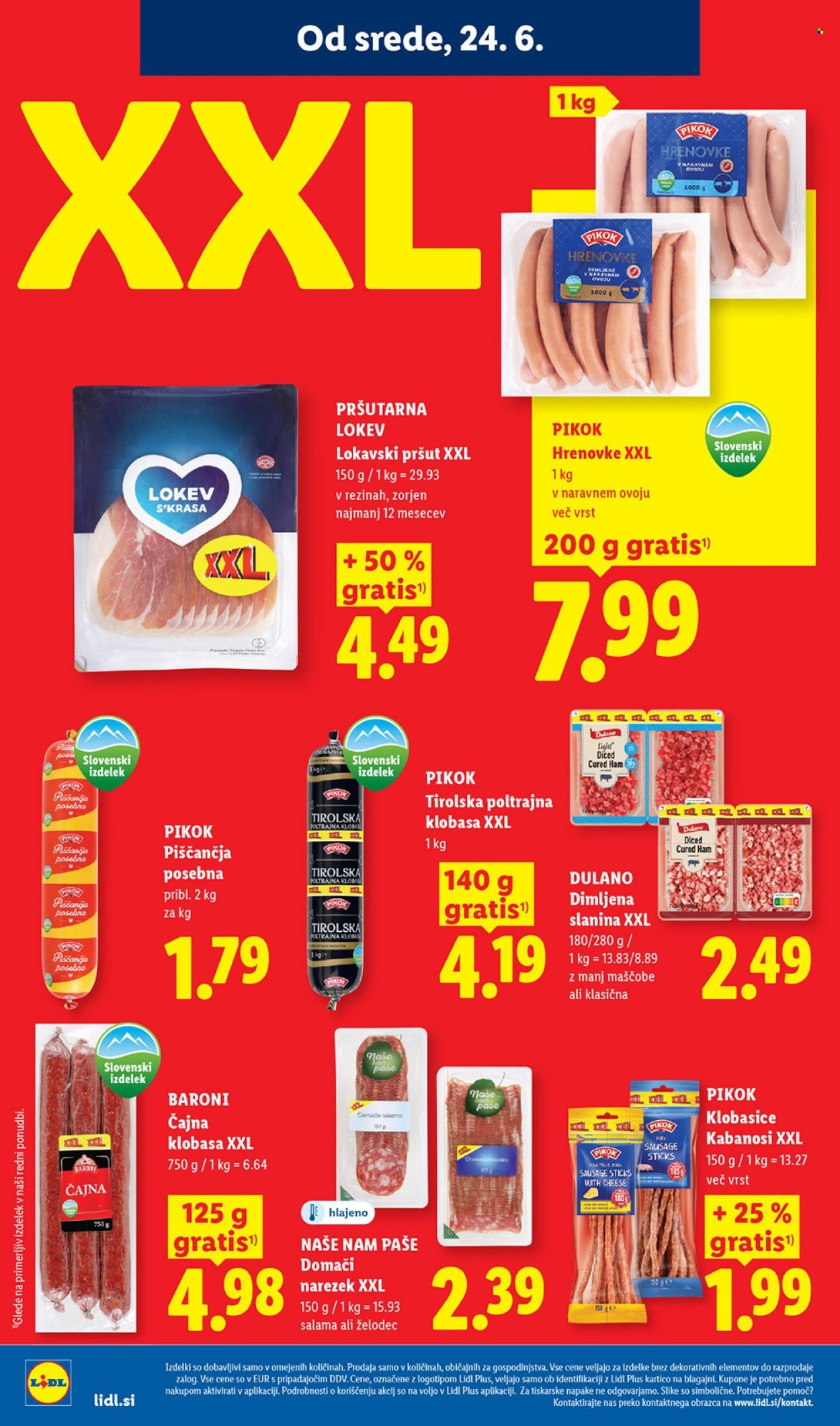 LIDL katalog - Od srede, 24. 6. 2026