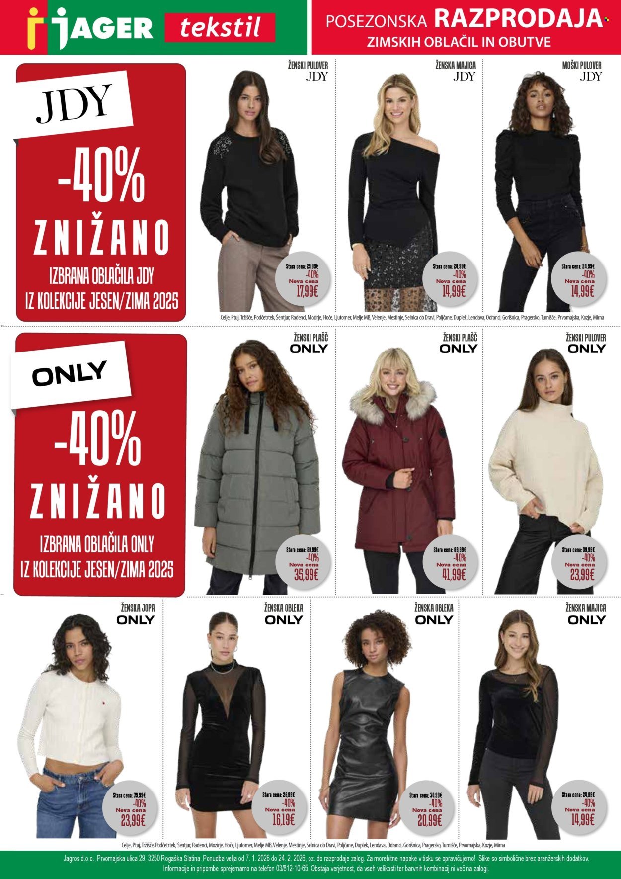 JAGER katalog - Katalog tekstil (2026-01-07 - 2026-01-13)