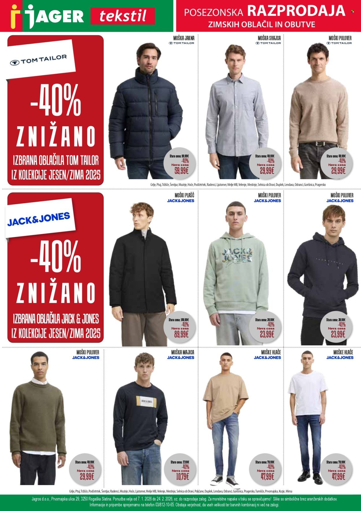 JAGER katalog - Katalog tekstil (2026-01-07 - 2026-01-13)