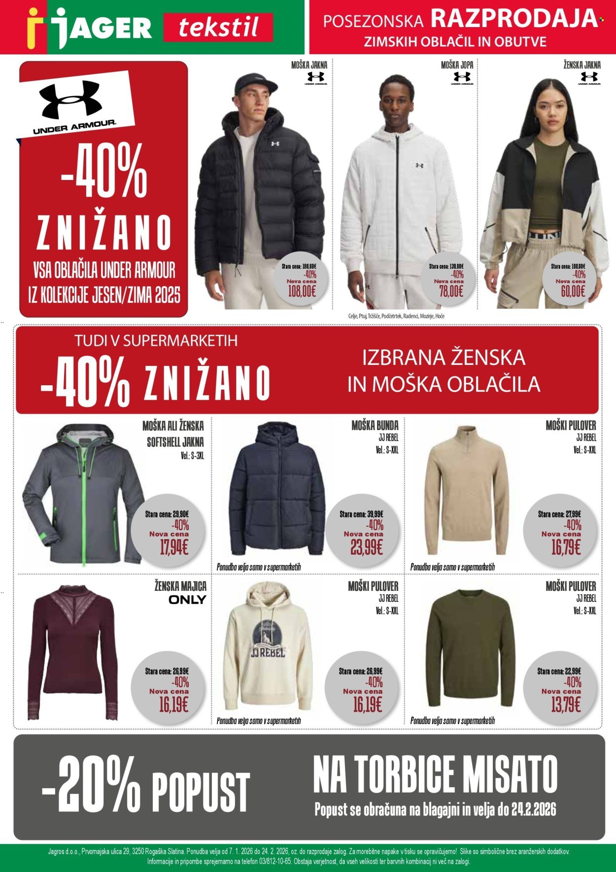 JAGER katalog - Katalog tekstil (2026-01-07 - 2026-01-13)