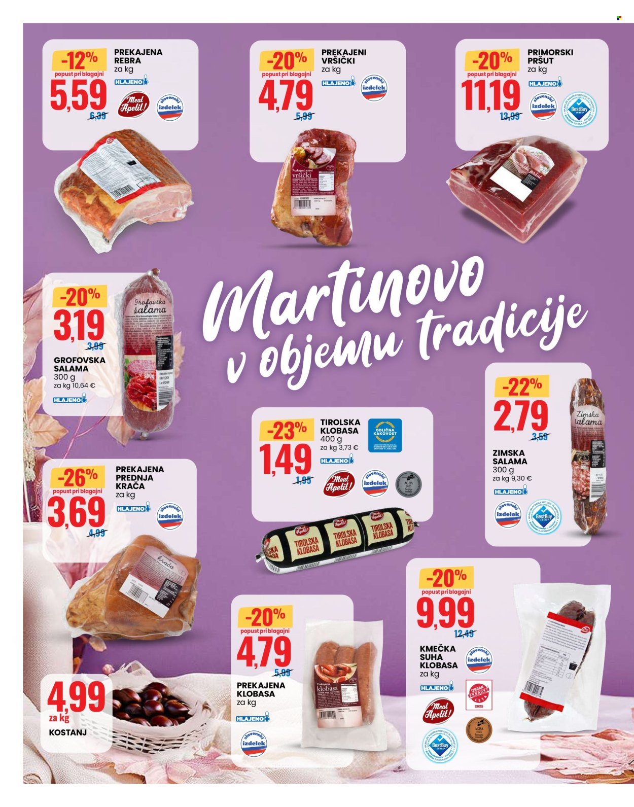 EUROSPIN katalog - Martinovo v objemu tradicije (2025-11-06 - 2025-11-12)