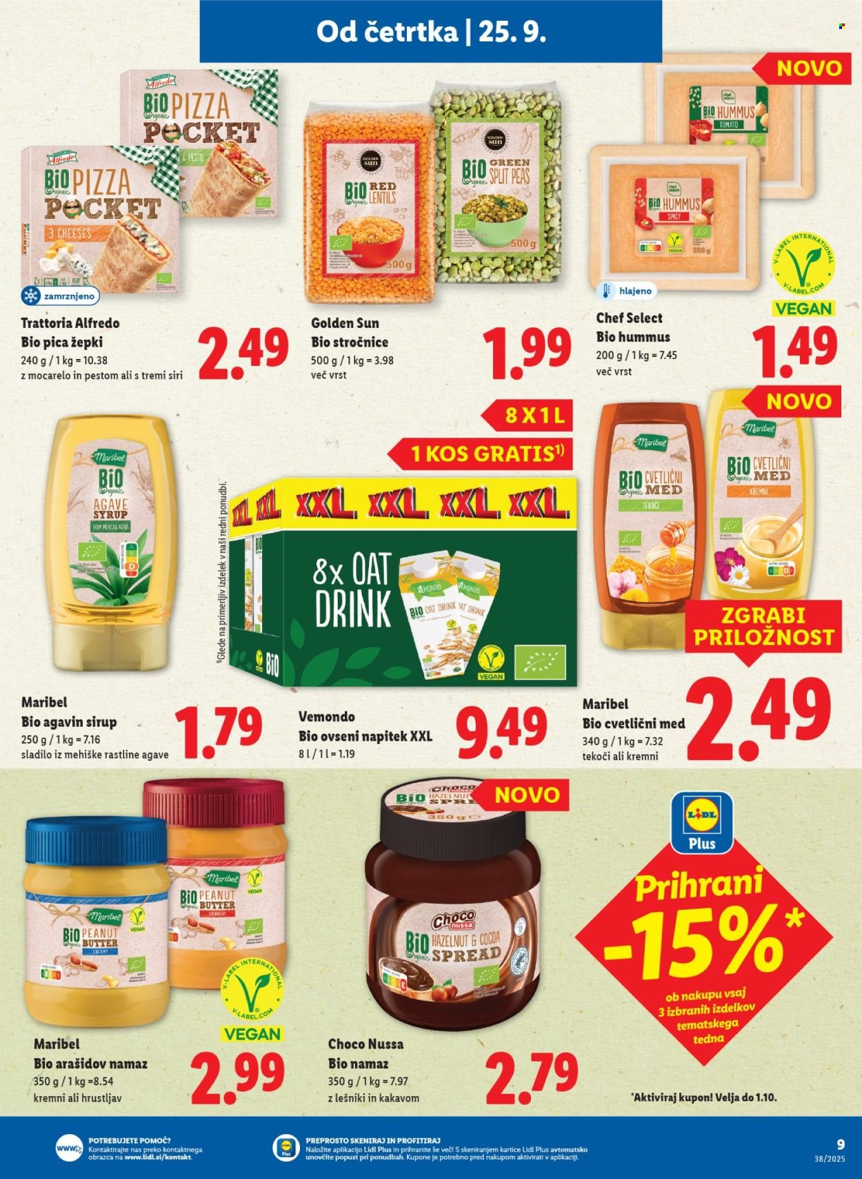 LIDL katalog - Od četrtka, 25. 9. 2025 (2025-09-25 - 2025-10-01)