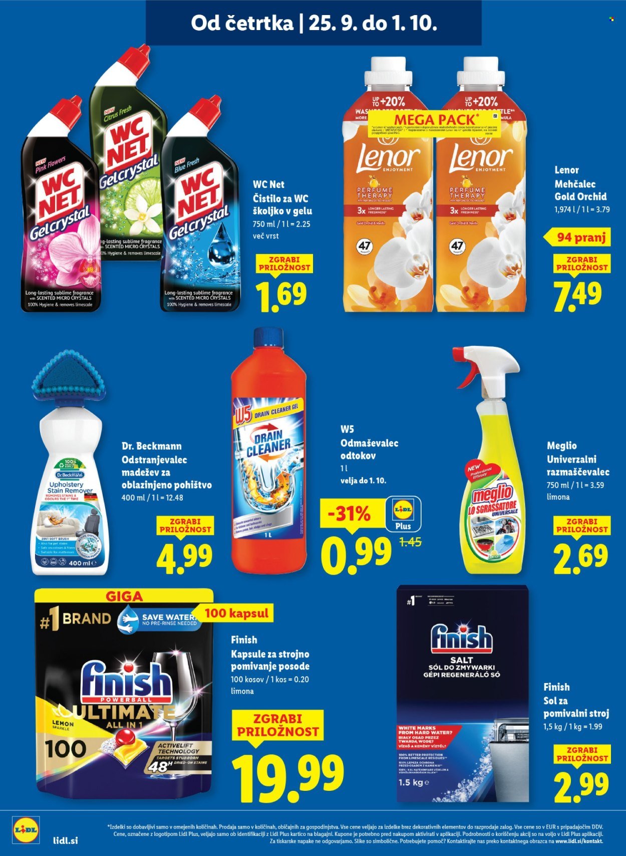 LIDL katalog - Od četrtka, 25. 9. 2025 (2025-09-25 - 2025-10-01)