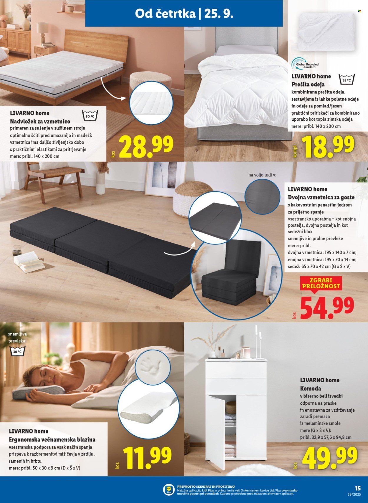 LIDL katalog - Od četrtka, 25. 9. 2025 (2025-09-25 - 2025-10-01)