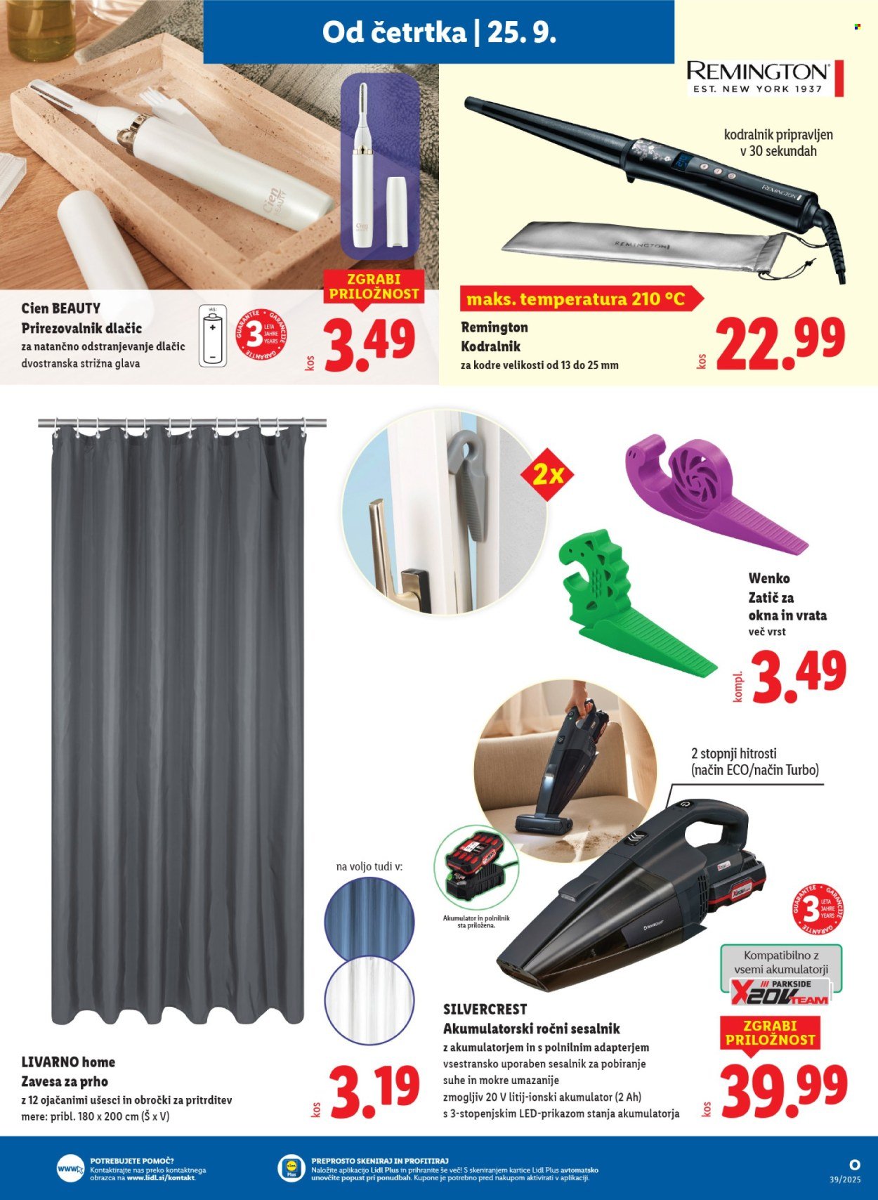LIDL katalog - Od četrtka, 25. 9. 2025 (2025-09-25 - 2025-10-01)
