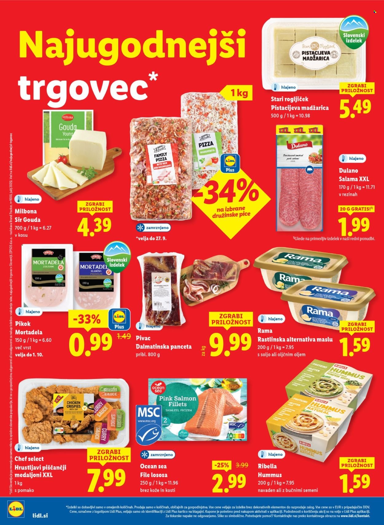 LIDL katalog - Od četrtka, 25. 9. 2025 (2025-09-25 - 2025-10-01)