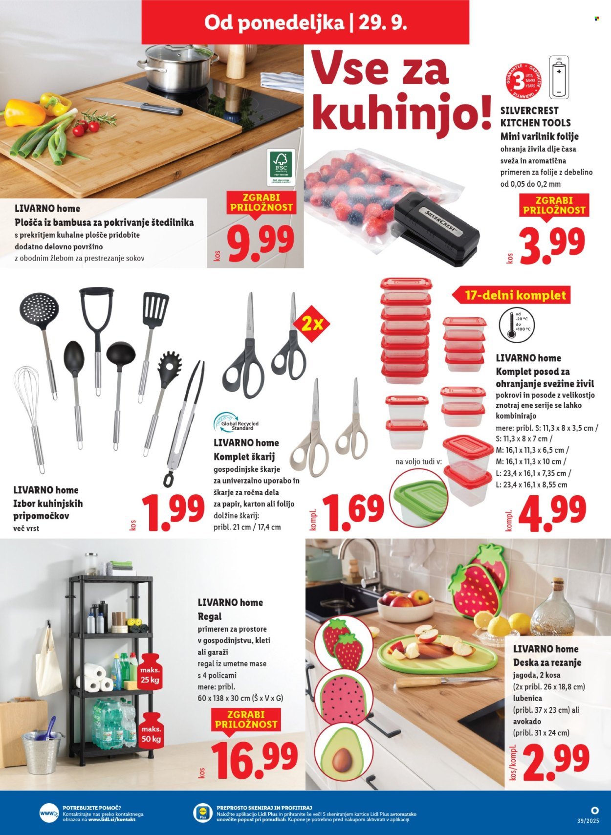 LIDL katalog - Od četrtka, 25. 9. 2025 (2025-09-25 - 2025-10-01)