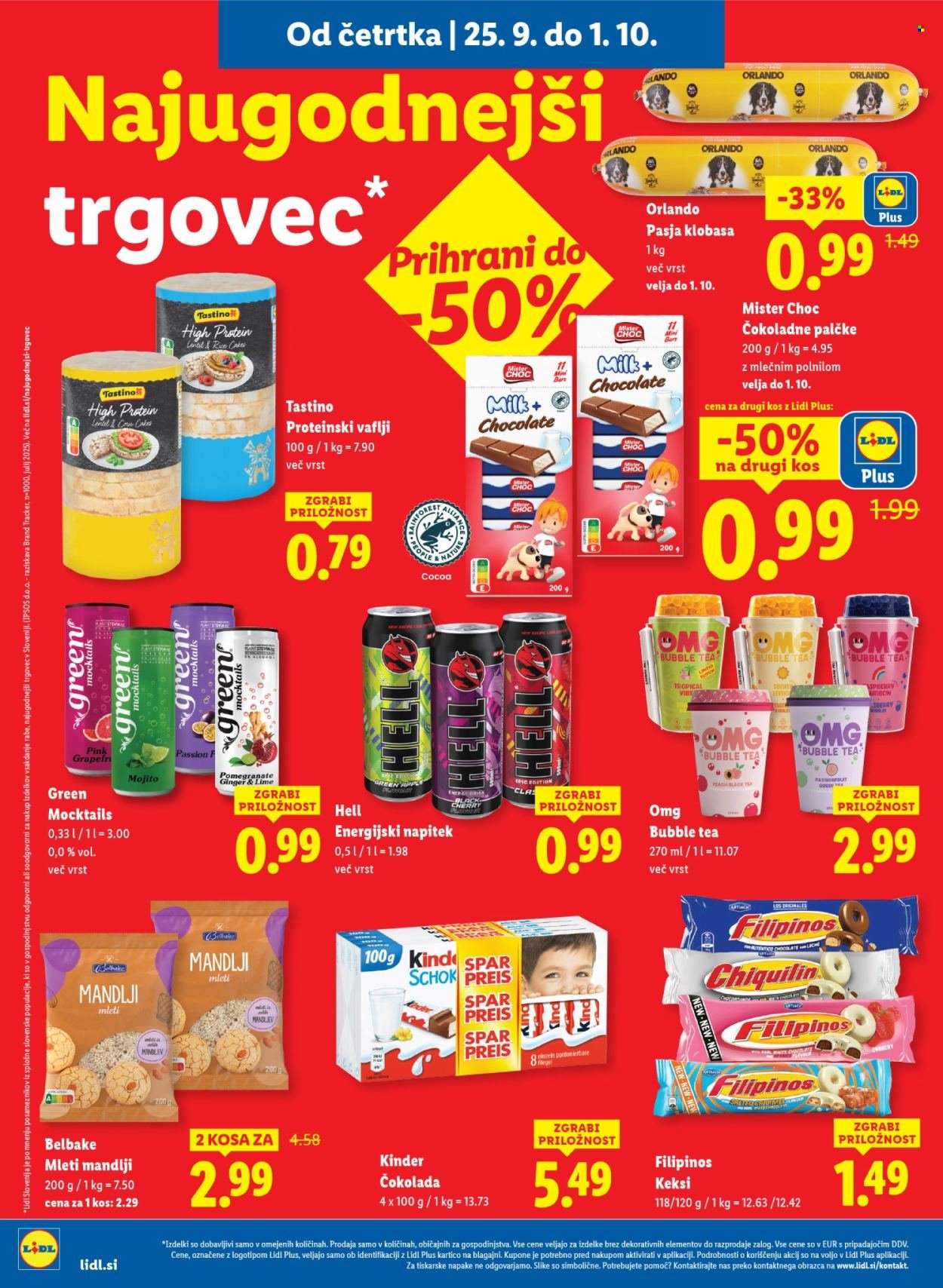 LIDL katalog - Od četrtka, 25. 9. 2025 (2025-09-25 - 2025-10-01)