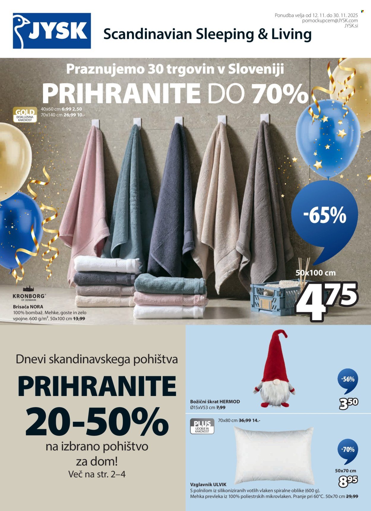 JYSK katalog - Od srede, 12. 11. 2025 (2025-11-12 - 2025-11-30)