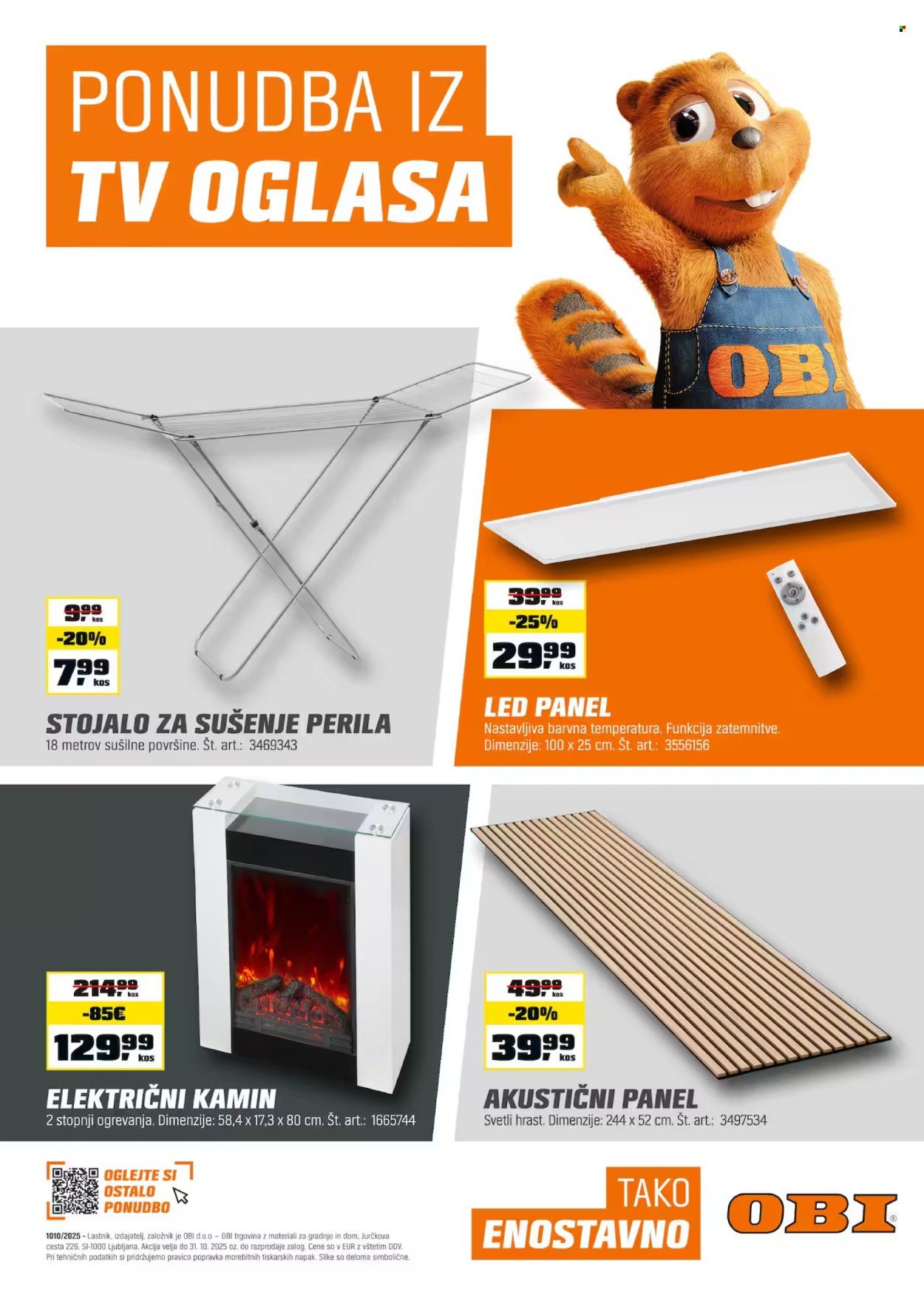 OBI katalog - Od ponedeljek, 6. 10. 2025 (2025-10-06 - 2025-10-31)