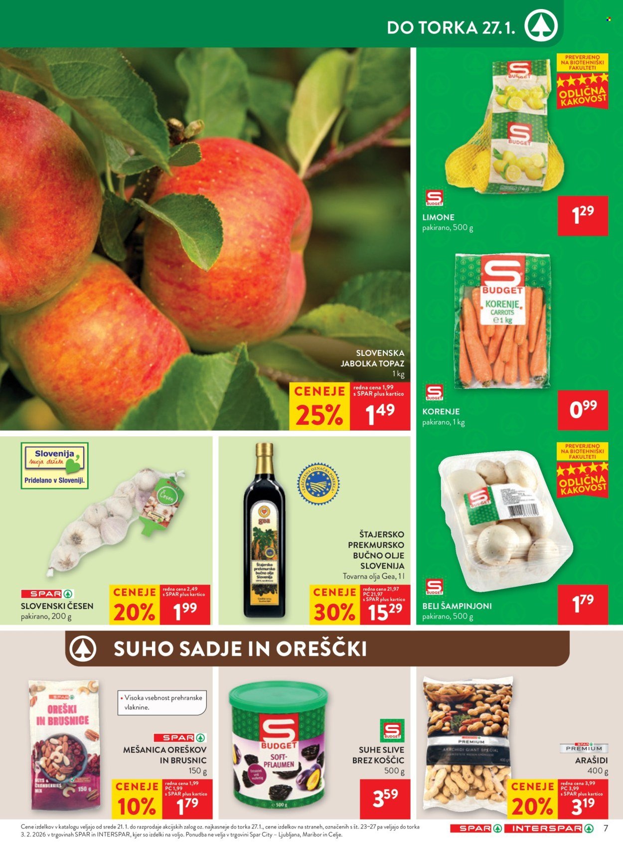 SPAR katalog - Od srede, 21. 1. 2026 (2026-01-21 - 2026-02-03)
