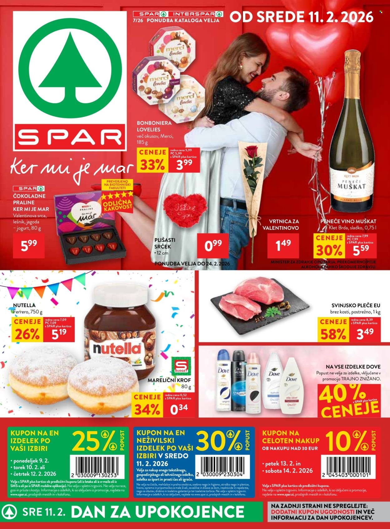 SPAR katalog - Od srede, 11. 2. 2026 (2026-02-11 - 2026-02-24)