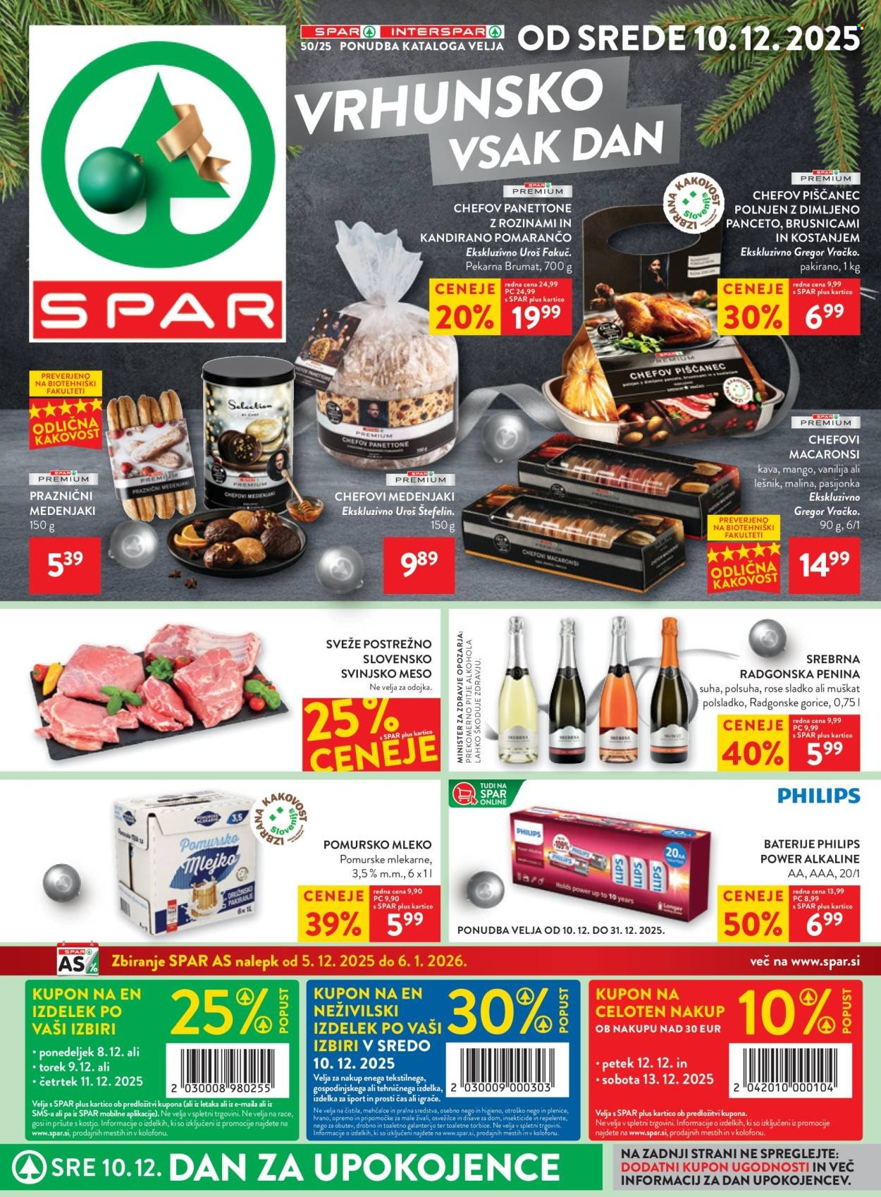 SPAR katalog - Od srede, 10. 12. 2025 (2025-12-10 - 2025-12-31)