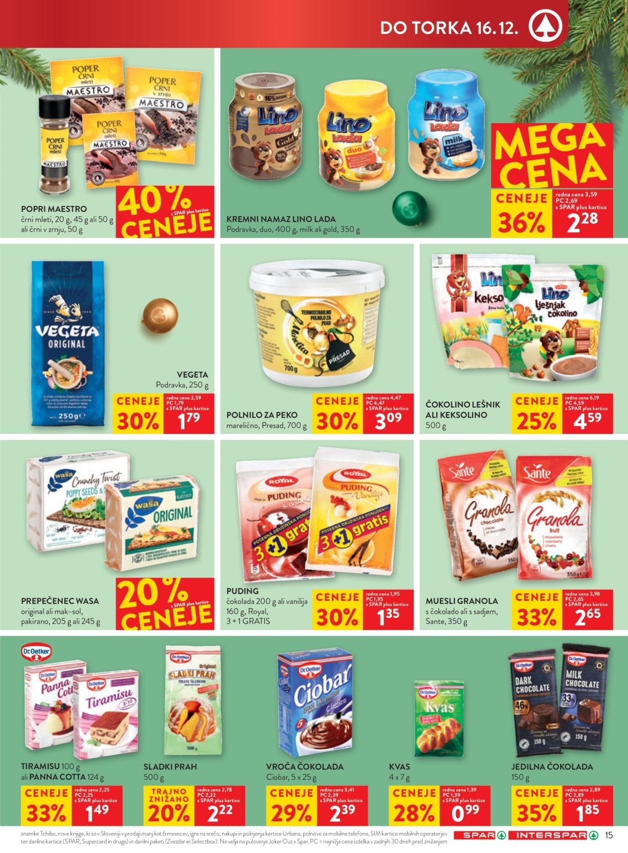SPAR katalog - Od srede, 10. 12. 2025 (2025-12-10 - 2025-12-31)