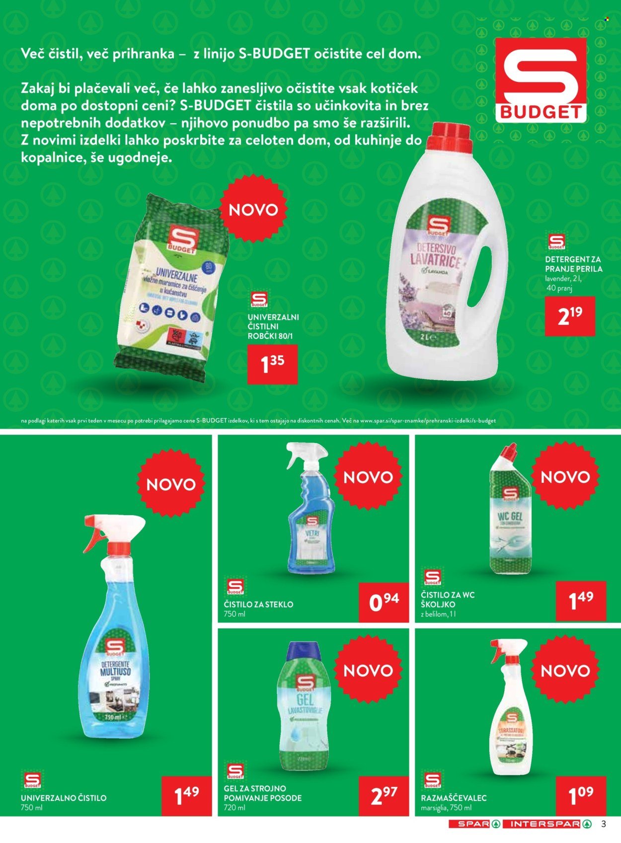 SPAR katalog - Od srede, 3. 9. 2025 (2025-09-03 - 2025-09-09)