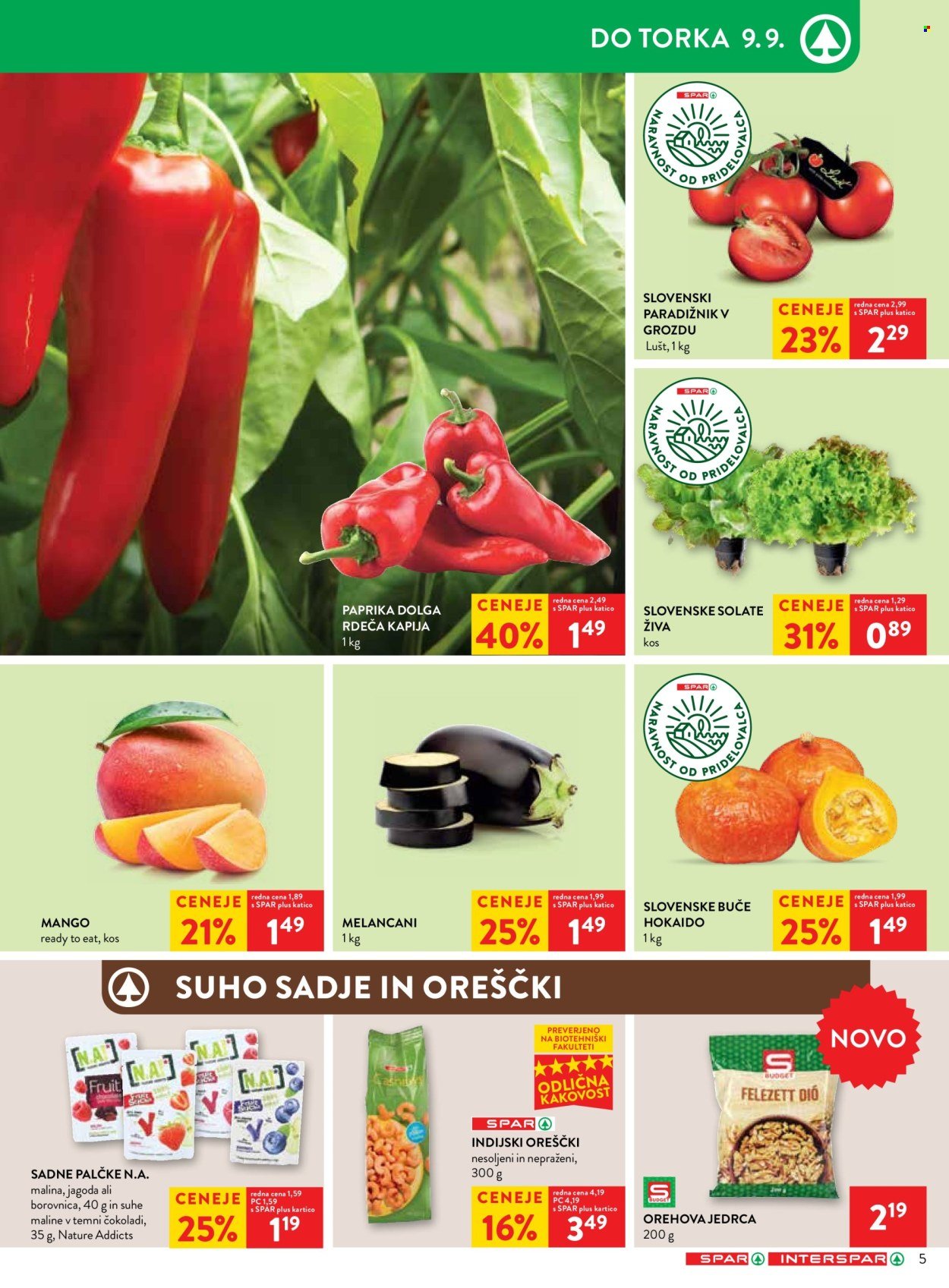 SPAR katalog - Od srede, 3. 9. 2025 (2025-09-03 - 2025-09-09)