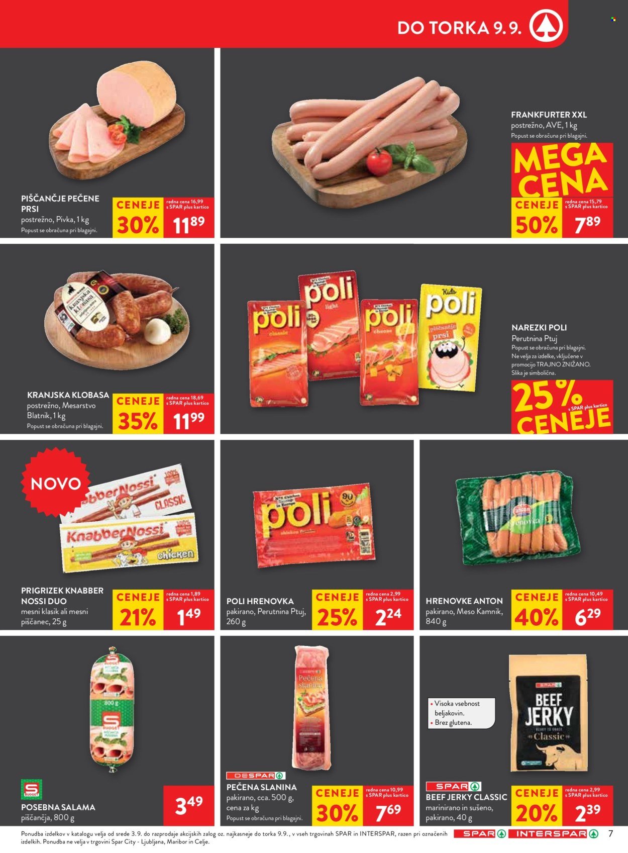 SPAR katalog - Od srede, 3. 9. 2025 (2025-09-03 - 2025-09-09)