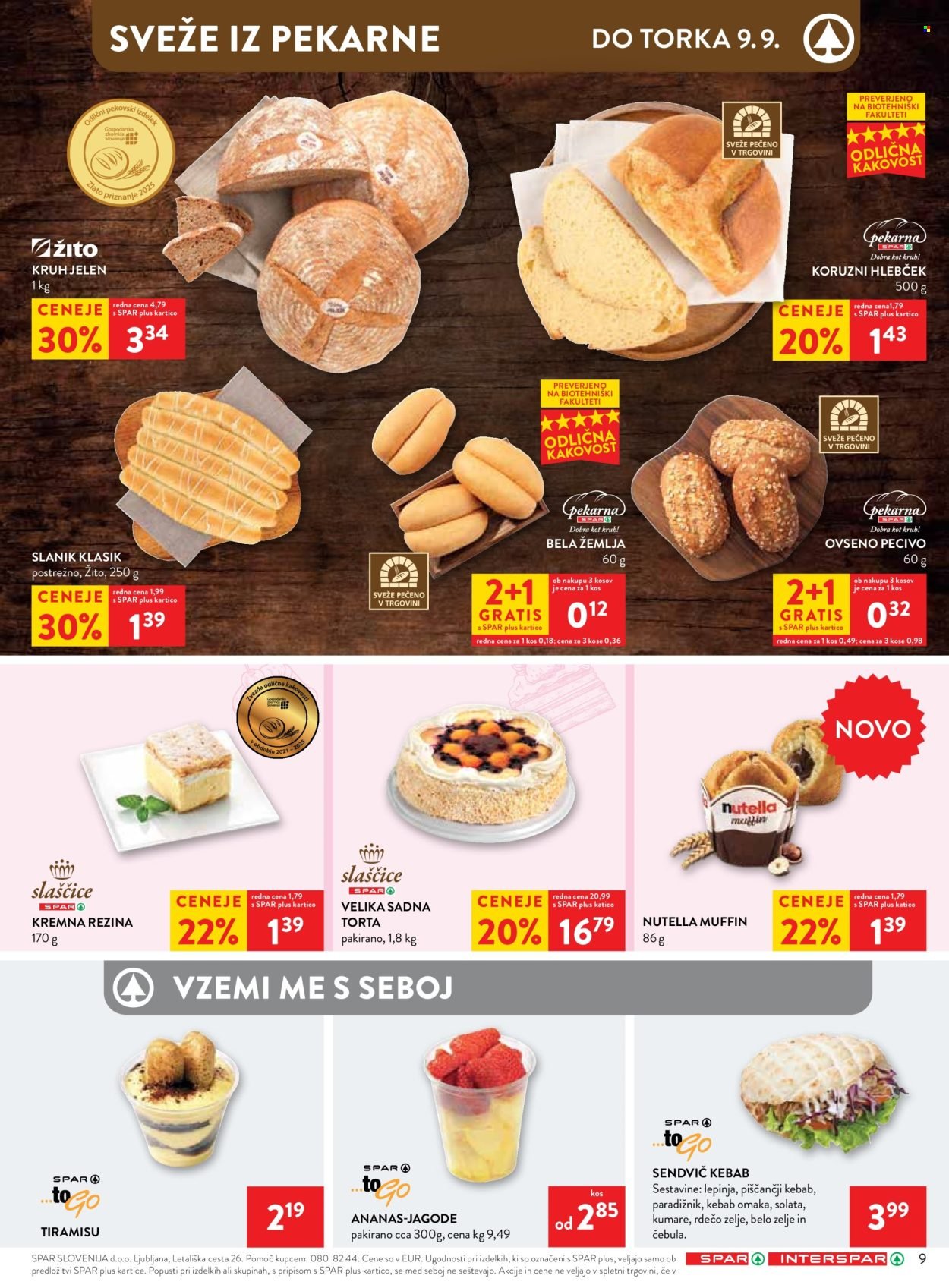 SPAR katalog - Od srede, 3. 9. 2025 (2025-09-03 - 2025-09-09)