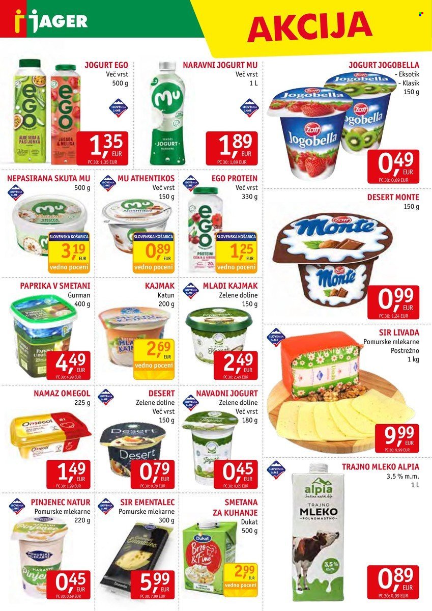 JAGER katalog - Katalog živila (2026-04-01 - 2026-04-07)