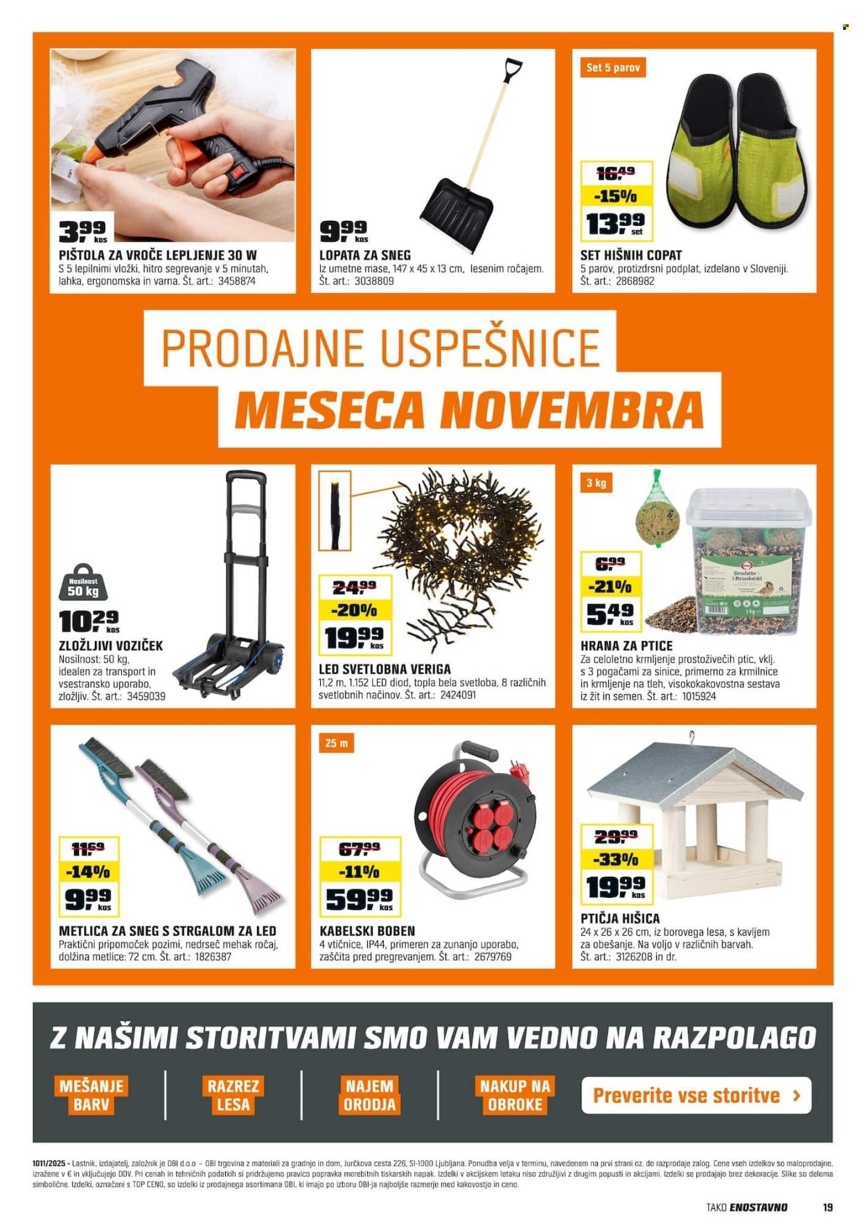 OBI katalog - Od sobote, 1. 11. 2025 (2025-11-01 - 2025-11-30)