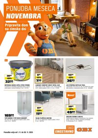OBI katalog - Od sobote, 1. 11. 2025 (2025-11-01 - 2025-11-30)