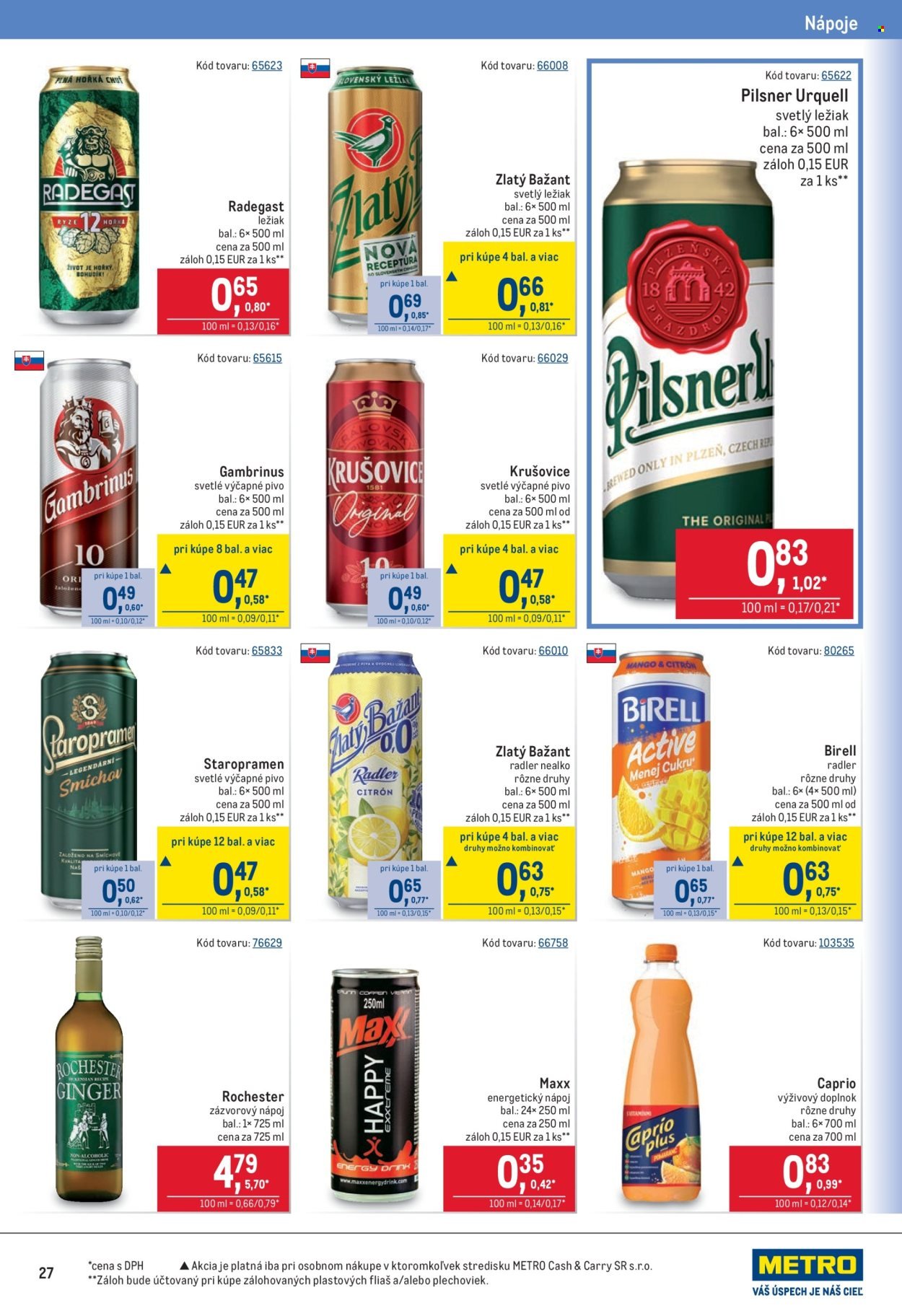 METRO leták - Maloobchod (2025-12-10 - 2025-12-31) | 27