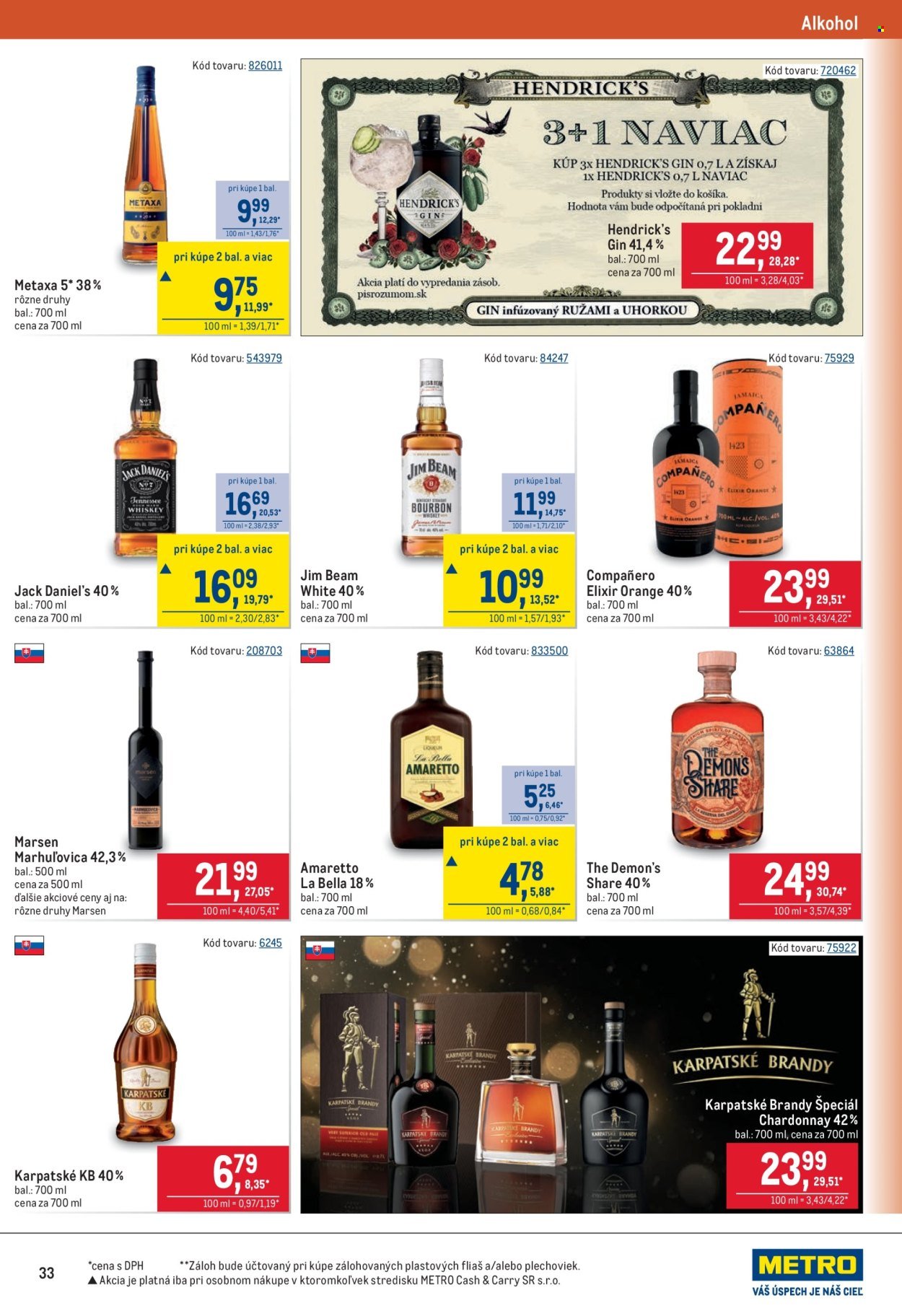 METRO leták - Maloobchod (2025-12-10 - 2025-12-31) | 33