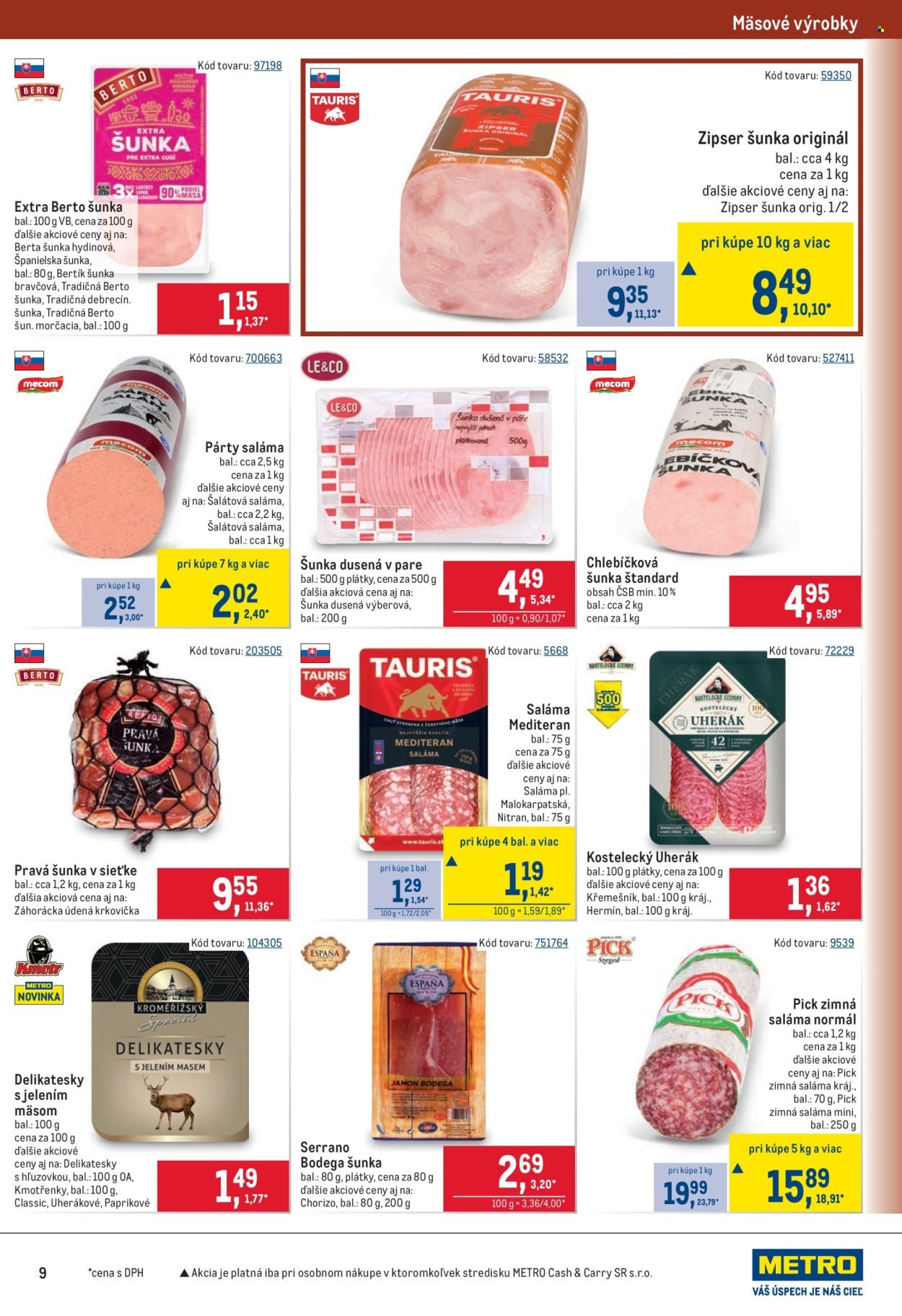 METRO leták - Maloobchod (2025-12-10 - 2025-12-31) | 9