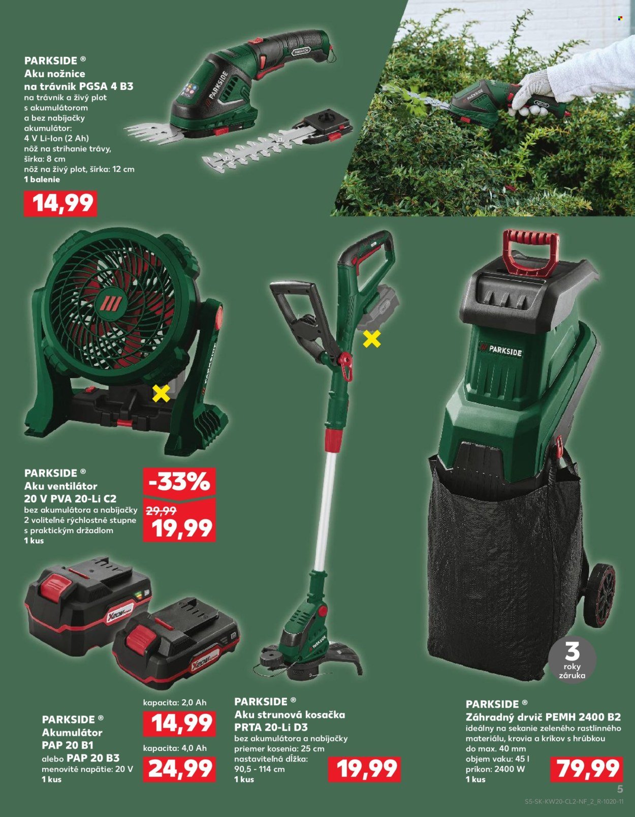 KAUFLAND leták - Objavte náš svet náradia PARKSIDE! (2026-05-14 - 2026-05-20) | 5