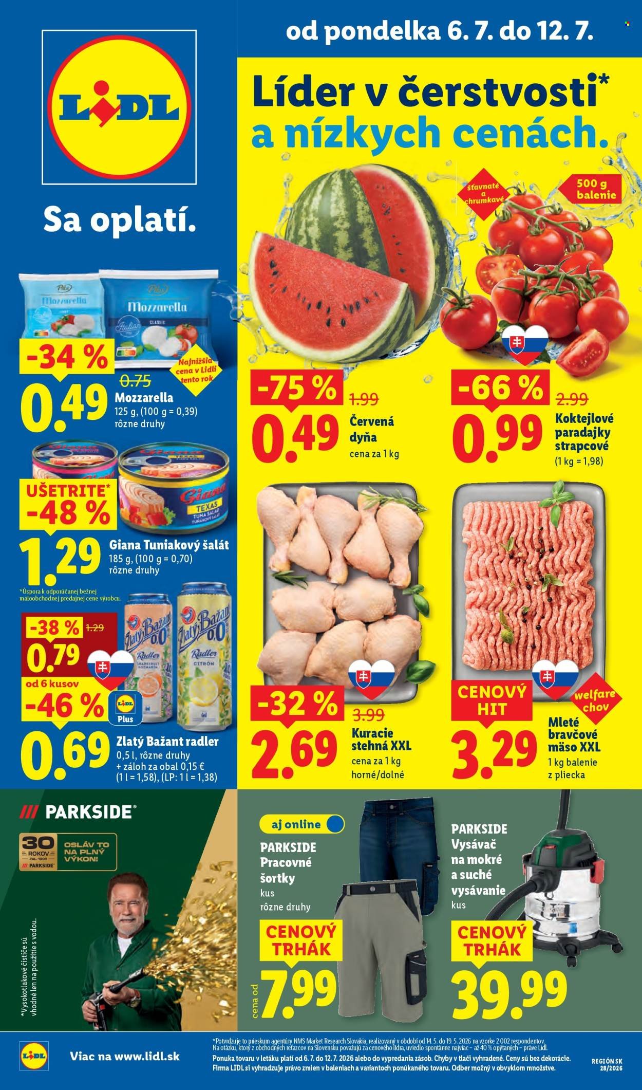 LIDL leták - Od pondelka 6.7.2026