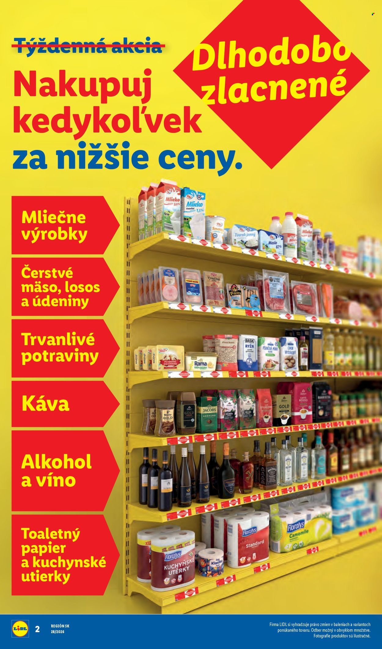 LIDL leták - Od pondelka 6.7.2026