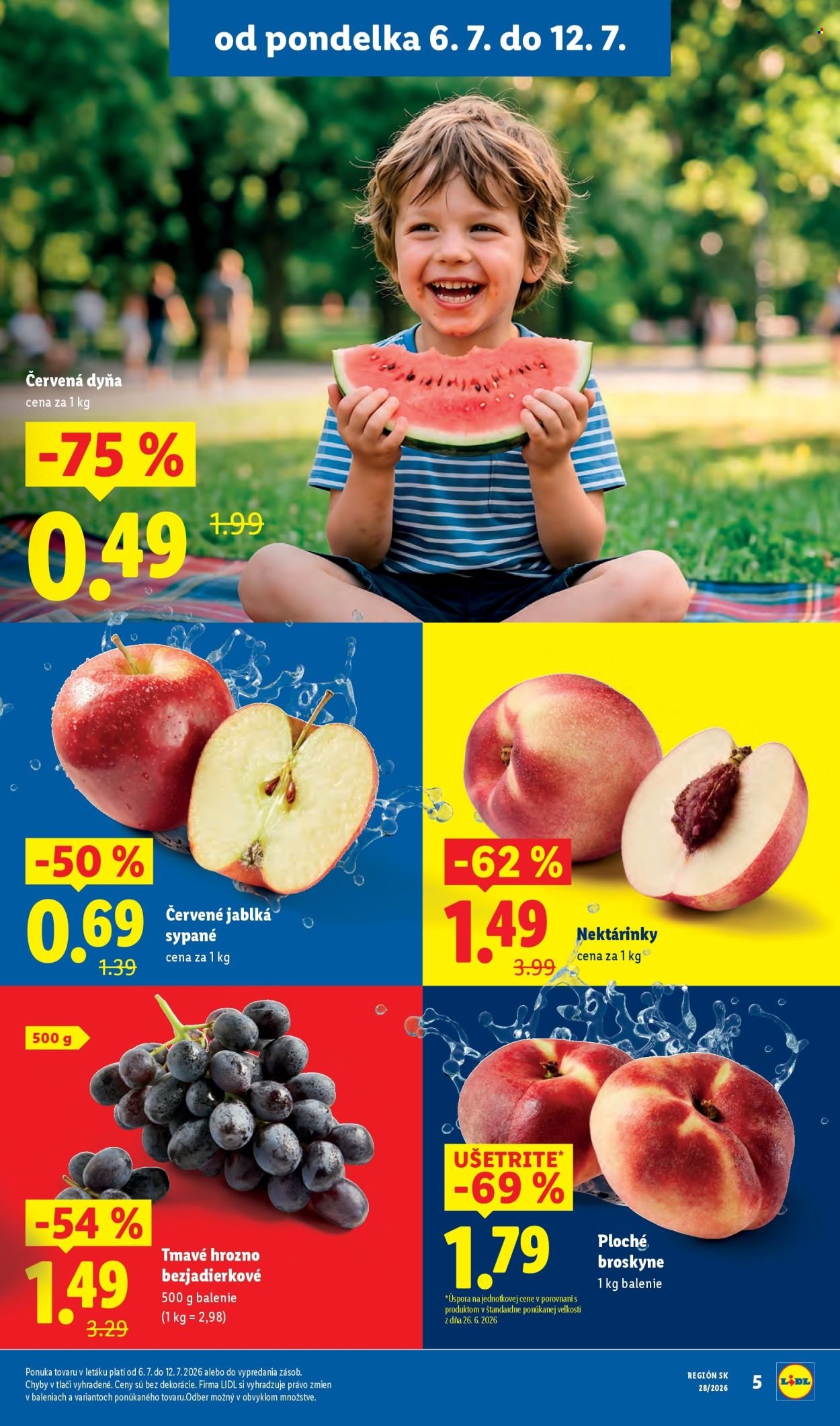 LIDL leták - Od pondelka 6.7.2026