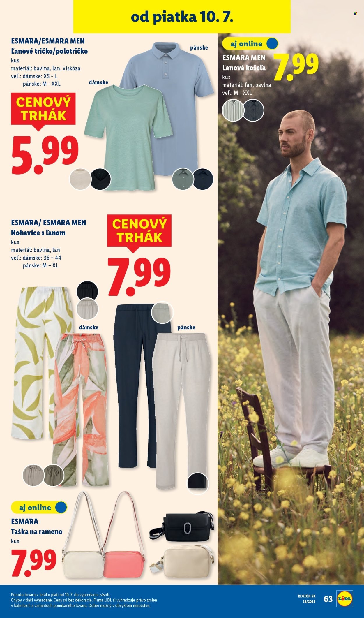 LIDL leták - Od pondelka 6.7.2026
