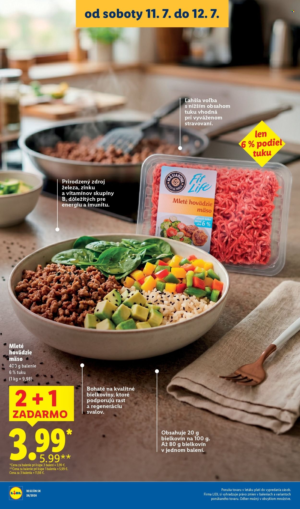 LIDL leták - Od pondelka 6.7.2026