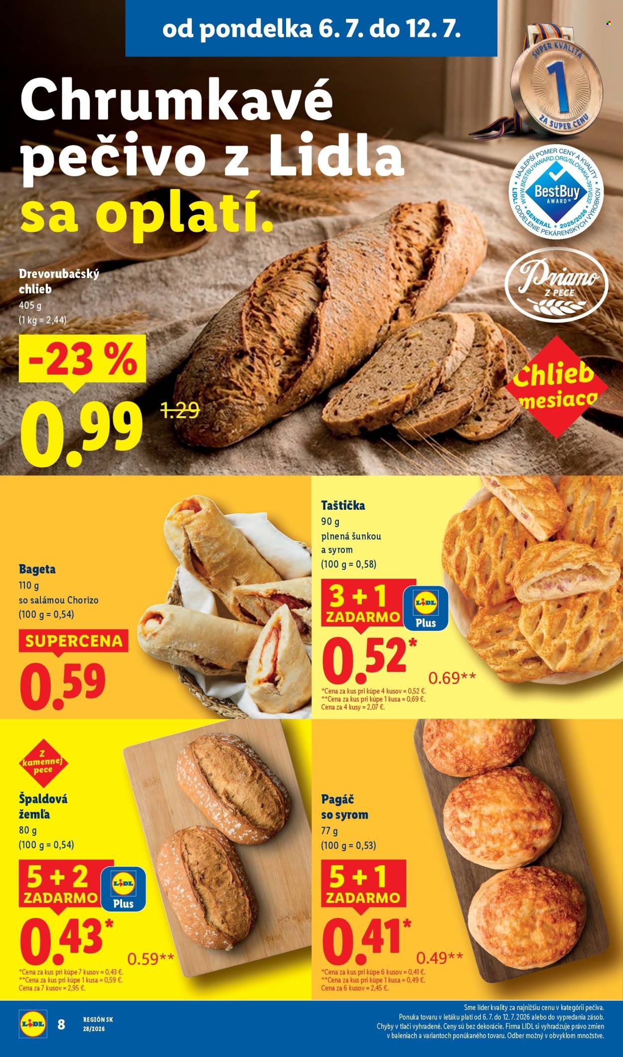 LIDL leták - Od pondelka 6.7.2026