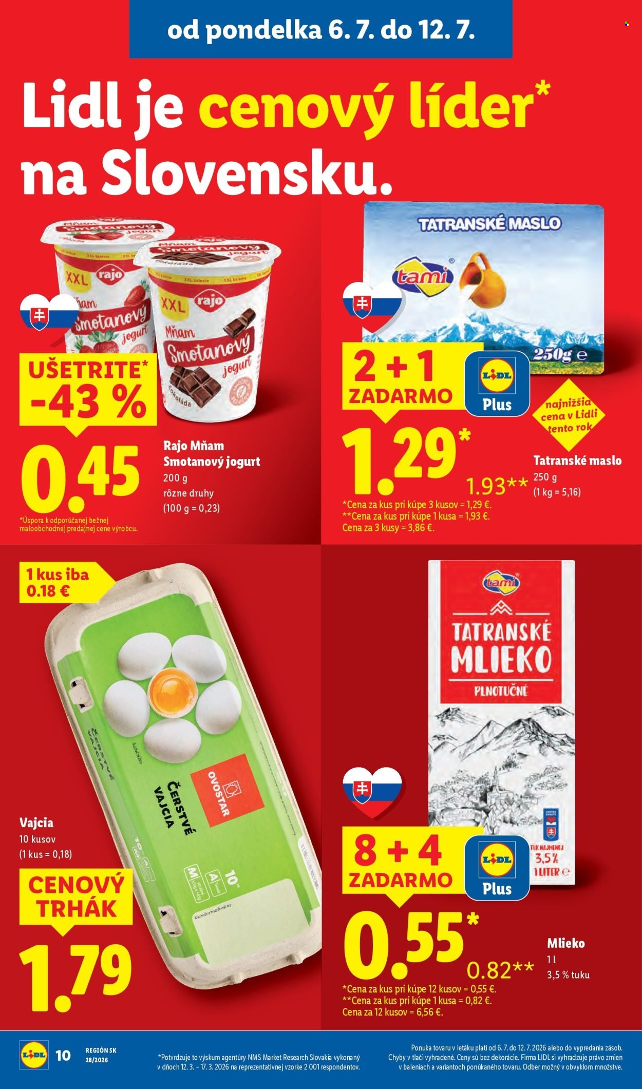 LIDL leták - Od pondelka 6.7.2026