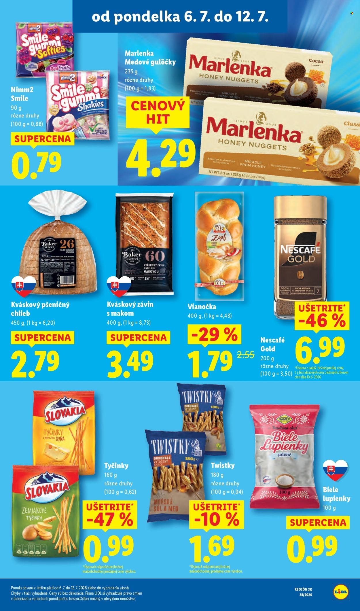 LIDL leták - Od pondelka 6.7.2026