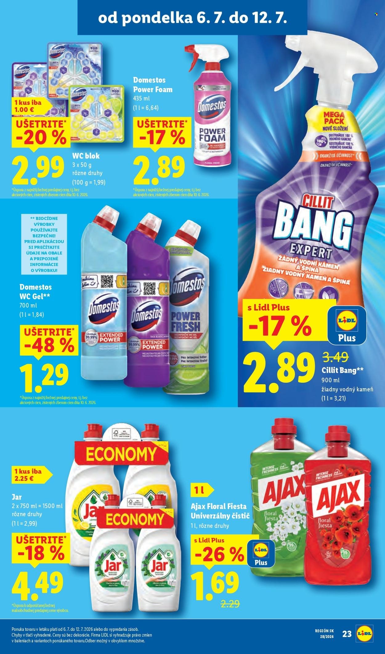 LIDL leták - Od pondelka 6.7.2026