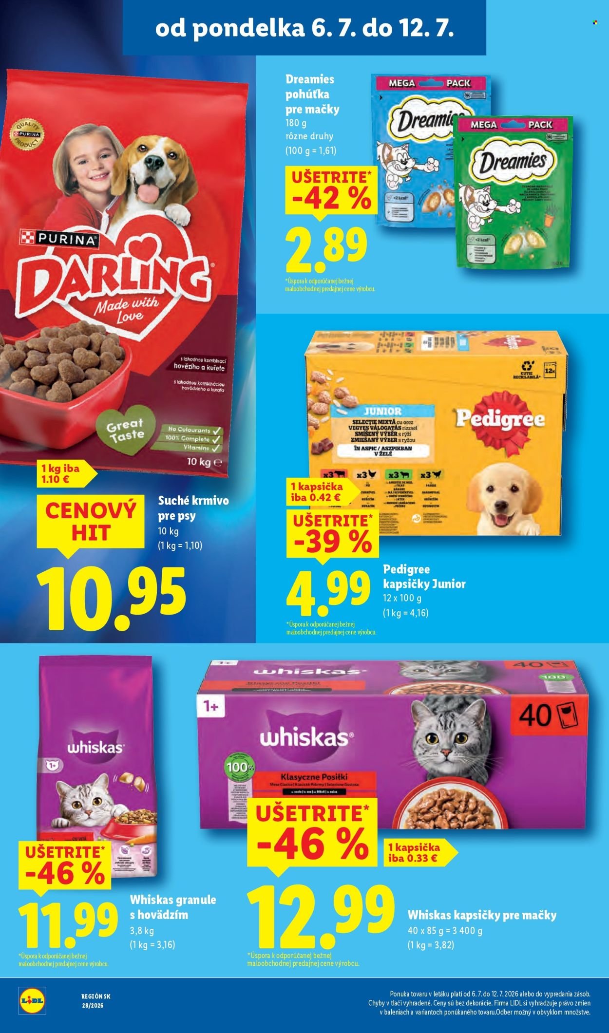 LIDL leták - Od pondelka 6.7.2026