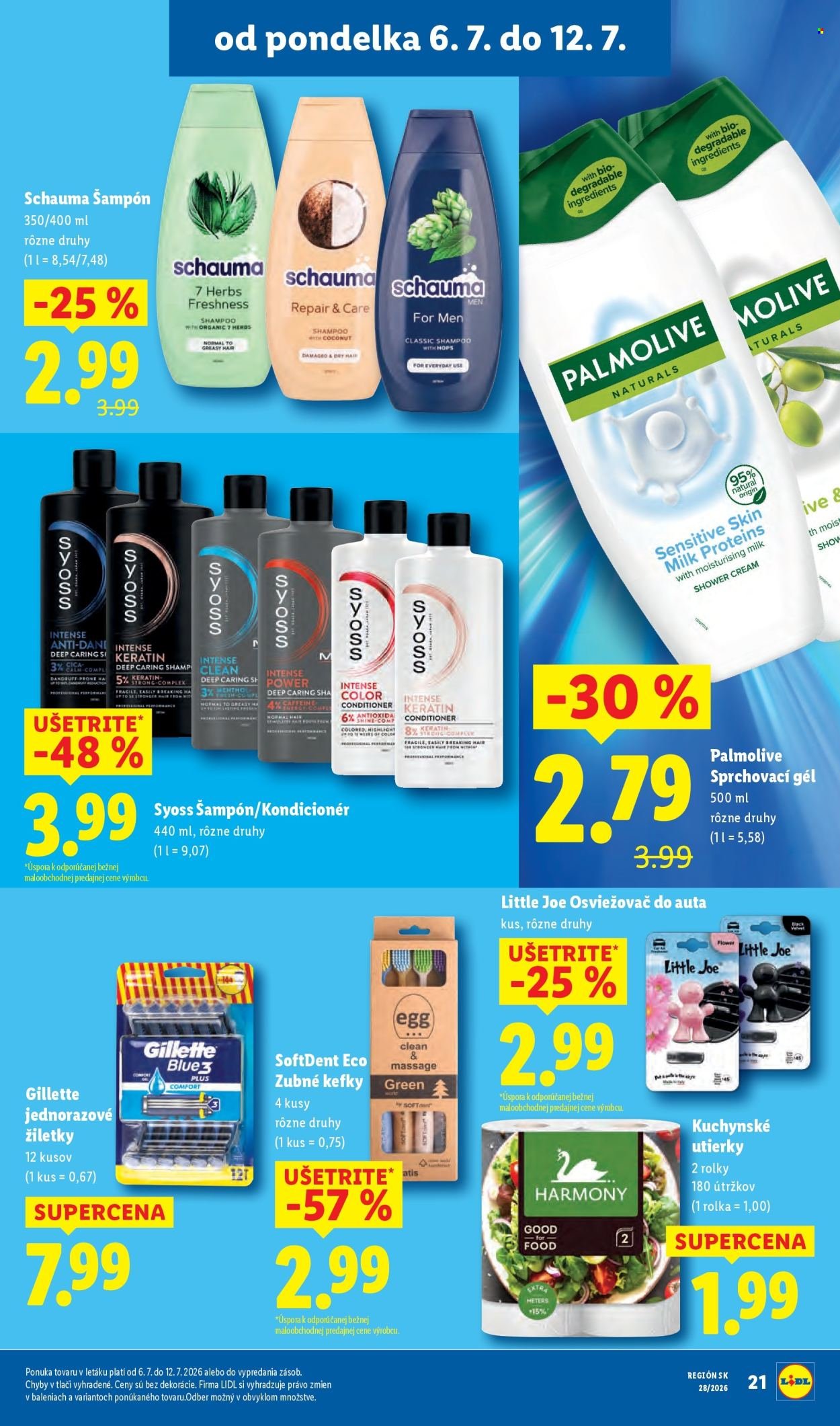 LIDL leták - Od pondelka 6.7.2026