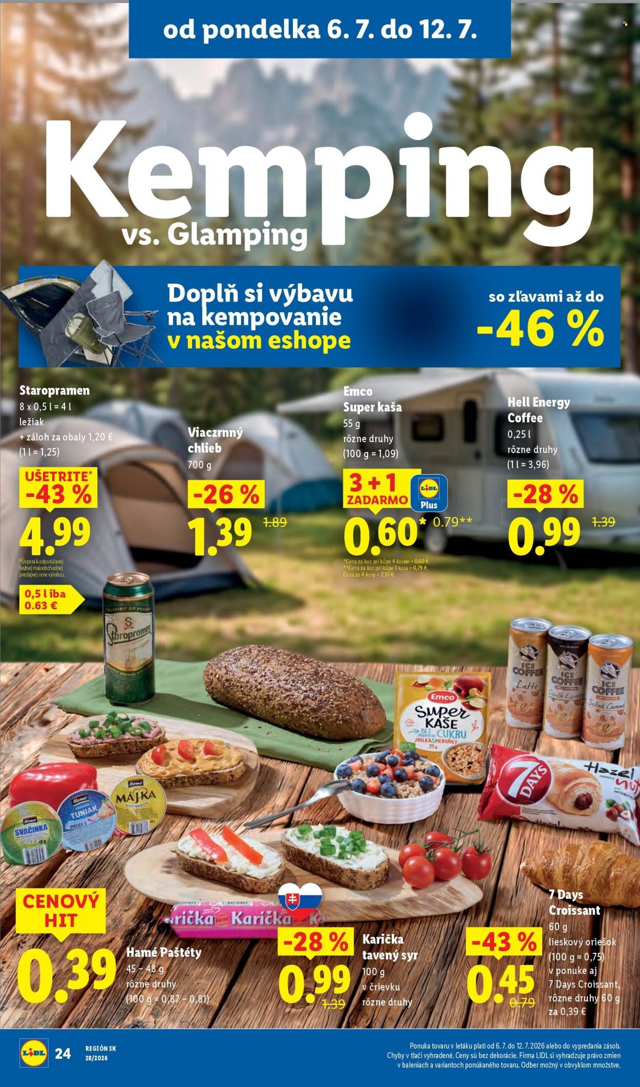 LIDL leták - Od pondelka 6.7.2026