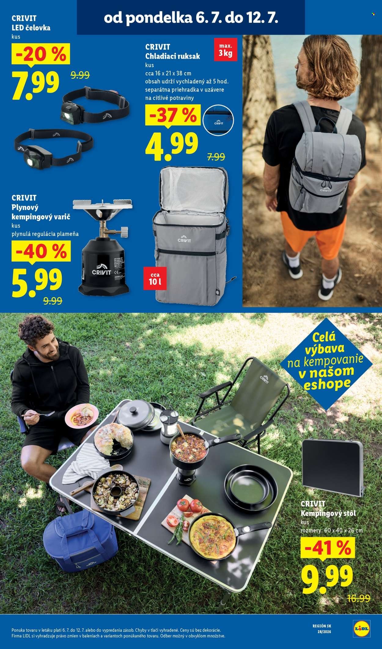 LIDL leták - Od pondelka 6.7.2026