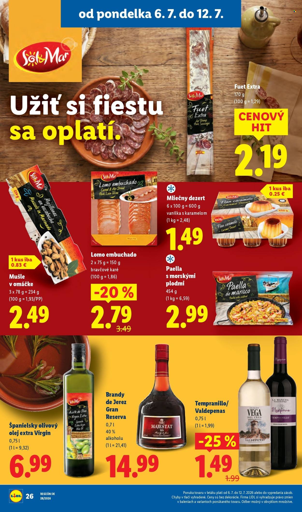 LIDL leták - Od pondelka 6.7.2026