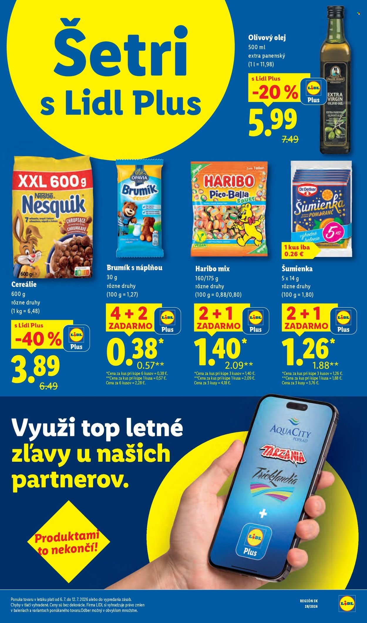 LIDL leták - Od pondelka 6.7.2026