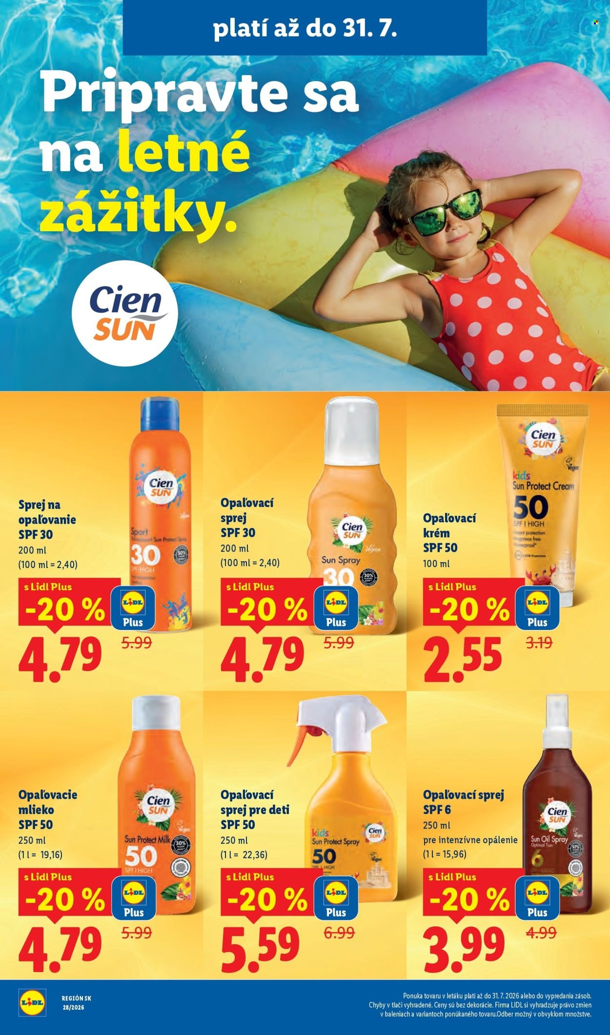 LIDL leták - Od pondelka 6.7.2026